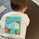 がっしりとした厚みのブランドザノースフェイスtシャツ上着カジュアル 100 - 160cm ブランドTHE NORTH FACE半袖tシャツ高品質。綿100%で型崩れしにくくよれにくいブランド夏tシャツ高品質大人の上質Tシャツ