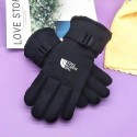 ブランドThe North Face防風手袋 メンズ スマホ対応 防寒 冬 ザノースフェイスランニンググローブ 滑り止め 撥水加工 軽量 暖かい 薄手 運転 ジョギング 登山 サッカー 自転車 通勤 通学 ブラック
