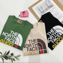 ザノースフェイス THE NORTH FACEブランド子供服 衣装 2枚組 半袖ｔシャツ 短パント レーニングスーツ キッズ半ズボン ジュニア服 通園 男児 運動着 重ね着風 おしゃれ 子供服 ジャージ ゆったり カジュアル スポーツ90-160cm