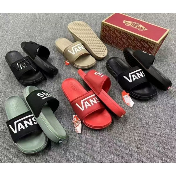 ブランド VANS 超軽量 ヴァンズ スリッパ 室内 抗菌防臭 滑り止め サンダル ルームシューズ 速乾 洗える おしゃれ お風呂 男女兼用 250¬270CM