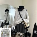 Ysl イブサンローランブランドパーカー コピーオーバーサイズパーカーブランドブランドスウェット上着ゆったり トレーナースウェットパーカーS, M