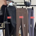 イヴサンローランヨガパンツ レディース ysl ヨガレギンス ヨガウェア スポーツタイツ 9分丈 コットン 美尻 吸汗速乾 ハイウエスト トレーニングS - XL 