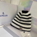 ハイブランド モンクレール ニット帽子 秋冬 防寒ハット moncler ニットキャップ 柔らかい 伸縮性 暖かい おしゃれ ニット編みハット ファッション ストライプ かわいい レディース 高級 メンズ 激安