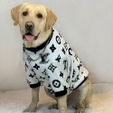 贅沢 ブランド ルイヴィトン ペット用品 ペット服 フランネルシャツ Lv 犬服 柔らかい 暖かい部屋着 かわいい 猫の服 快適 寝間着 ふわふわ 厚手 保温 経典モノグラム おしゃれ 小中大型ペット対応