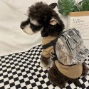 ブランド ルイヴィトン シルバー ペット用品 lv 犬用ミニリュック型  ドッグリュック 犬用バックパック高品質ドッグバッグ かわいい 通気性高 サイズ調整可 ファッション 大人気モノグラム 中型犬 小型犬