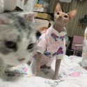 ハイブランド lv ペット服 猫服 無毛猫 パーカー 防寒コート 服と帽子2枚セット ルイヴィトン 裏起毛 子犬のジャケット ボタン付き 着こなしやすい ピンク帽子 かわいい ペットグッズ 猫の用品 スフィンクス 細長い ペット洋服  xlだけ