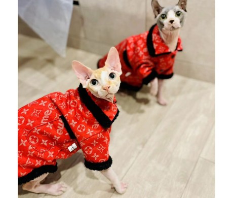 ルイヴィトン犬服 クロムハーツペット用品 パロディ ロエベ子供セーター