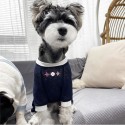 ハイブランド ルイヴィトン ペットウェア 犬服 春夏 薄型 chanelドッグロンパース 四足 柔らかい 部屋着 かわいい 寝間着 快適 通気性抜群 ロゴ付き 高品質 犬のパジャマ 猫つなぎ服 お出かけ服 ペット洋服 S - XL 