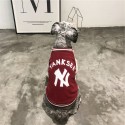 潮流ブランド MLB ペット服 犬服 ドッグジャケット 猫服 フリースパーカー 秋冬 暖かい 防寒コート 寒さ対策 可愛い おしゃれ ペット用品 活動 散歩  スナップ付き 着脱簡単 ファッション