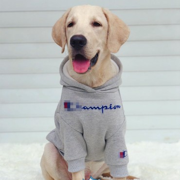 潮流ブランド チャンピオン ペットウェア 犬用品 犬服 パーカー champion 人気Tシャツ 春秋冬 小型犬 中型犬 大型犬 ファッション 猫の洋服 おしゃれ かわいい 暖かい 柔らかい 着脱簡単 シンプル カッコイイ 激安