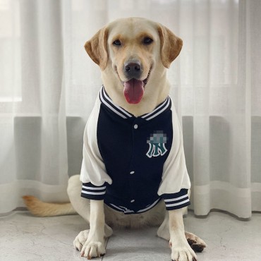 ハイブランドMLB 犬服 大型犬 ドッグ服 犬コート ジャケット 春秋 暖かい 可愛い おしゃれ ペット用品  愛犬猫 誕生日 贈り物 ハンサム