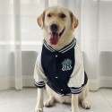 ハイブランドMLB 犬服 大型犬 ドッグ服 犬コート ジャケット 春秋 暖かい 可愛い おしゃれ ペット用品  愛犬猫 誕生日 贈り物 ハンサム