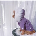 ハイブランド カナダガチョウ ペット服 犬服 CANADA GOOSEダウンジャケット 暖かい ドッグ防寒コート ダウン入れ 冬 ファッション 高品質 フード付き ポケット設計 カッコイイ 小中型ペット S - 2XL