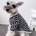 ブランド dior ペット服 犬 カーディガン ドッグセーター ディオール 秋冬犬服 ボタン付き 着脱便利 イギリス風 かわいい 猫ニットウェア チワワ ビチンシュナウザー 暖かいコート