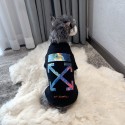 ハイブランド off-white ペット服 犬服 柔らかい 綿製Ｔシャツ 猫のパーカー 可愛い半袖 オフホワイト 個性柄 両足のペット服 ドッグ春夏プルオーバー  犬用 トップス 通気 散歩 お出かけ用XS - XL