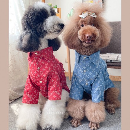 ハイブランド lv ペット洋服 ドッグジ...