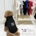 ファッション ブランド ニューエラ ペット服 犬猫服 MLB ドッグパーカー 秋冬コート 流行り スウェットシャツ 半袖シャツ 裏起毛 暖かい 防寒パーカー ネコウェア かわいい通気性抜群 S~2XL 激安