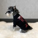 オフホワイトペット服 犬服 tシャツ 春秋パーカー ブランドoff-Whiteペット洋服 猫服 ドッグウェア 流行り矢印 ブラック T-シャツ 半袖 カッコイイ 個性柄 ファッション 通気性抜群 お出かけ用