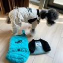 スポーツブランド ナイキ ペットウェア 犬服 ロンパース わんちゃんパーカー 2点セット 暖かい nikeドッグ用つなぎ 秋冬用 ペット服 カバーオール ドッグウェア パーカー 裏起毛 防寒綿服 おしゃれ