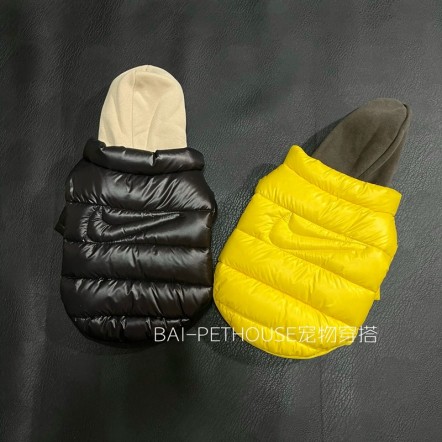 ブランド シャネル ペット 犬服 ダウン...