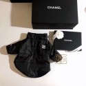 ブランドCHANELペット用品 犬服 ブラック綿服 秋冬ジャケット ダウン入れ 暖か シャネル 犬洋服 かわいい シンプル 高級感 おしゃれ 着脱安い 高品質 防寒ジャケット 快適 手入れ安い XS - 2XL