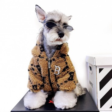 韓国人気ブランド MLB ペットウェア 犬服 フリースジャケット もこもこ 暖かい mlb 犬のプルオーバー 防寒コート 厚手 ファッション 小型犬  ペット洋服 おしゃれ パーカー 猫服 S - 2XL