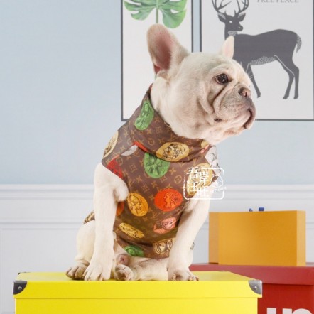 ブランド ルイヴィトン ペット服 犬の綿...