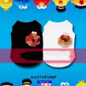 流行り ブランドカウズ ペットウェア 犬服 Tシャツ kaws ドッグ無袖シャツ 春夏向け 通気性抜群 柔らかい 100％コットン 猫用ベスト 個性ポケット付き ファッション M - 3XL