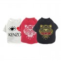 ブランド kenzo ペット用品 犬服 猫tシャツ 秋冬パーカー ケンゾー わんちゃん洋服 ファッション 猫ウェア 袖なし 春夏綿Tシャツ 通気性高い 半袖シャツ スウェット 犬ベスト 伸縮性 可愛い 高品質 全22色 2XS - 3XL 