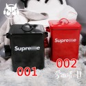 人気ブランド シュプリーム ペット用品 犬のフードボックス Supreme 猫用 フード収納容器 ステンレス製 高品質 ファッション 耐久性 赤い 黒い 大容量 密閉・密封・防湿/防虫/防カビ   S/L 