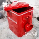 人気ブランド シュプリーム ペット用品 犬のフードボックス Supreme 猫用 フード収納容器 ステンレス製 高品質 ファッション 耐久性 赤い 黒い 大容量 密閉・密封・防湿/防虫/防カビ   S/L 