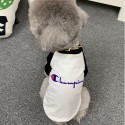 ハイブランド 犬服 犬の服 champion ペット服 コットン製 ロゴプリント チャンピオン ウェットパーカー 脱毛保護 ファッション  コスチューム 猫シャツ 春夏向け かわいい激安 8色 2XS - 2XL