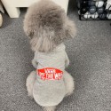 ハイブランド vans ペット服 犬服 ヴァンズ ドッグ 洋服 Tシャツ 春夏シャツ薄手 通気性抜群 100％コットン 柔らかい 着心地良い 猫のパーカー かわいい 黒・グレー・白3色 2XS - 2XL 激安