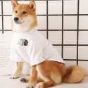 ハイブランド ペット 犬のTシャツ コットンコスチューム 猫 ペット the north faceパロディー スウェットシャツ トップス 衣類  ベスト 子犬春夏の服 日焼け止め 脱毛保護 お出かけ服 S - 2XL 