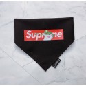 ハイブランド Supreme ペット 犬用品 ドッググッズ シュプリーム 犬のバンダナ 涎掛け わんちゃん よだれかけ 猫の三角巾 後ろボタン式 使えやすい ファッション ペット用品 激安  S M