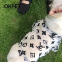 ハイブランド lv ペット 犬服 夏 ベスト 透かしTシャツ ルイヴィトン ペットの洋服 シフォン 涼しい ロゴ入れ 韓国 スタイル T-シャツ 半袖 猫服 超かわいい  XS - 3XL 小中大型ペット 送料無料
