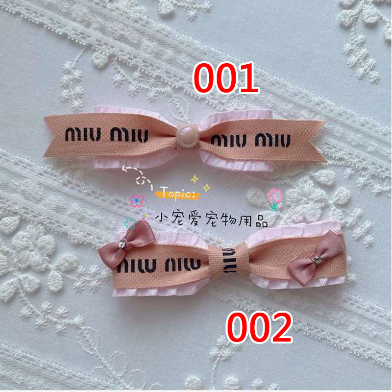 miumiu リボンバレッタ