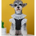 Chanel ペット 猫服 犬服 tシャツ ブランド シャネル 洋服 気質の衣装 薄手ベスト ペット服 猫ウェア 綿製 コスチューム キュート お出かけ服 脱毛保護 無袖シャツ 動きやすい 蝶結び付き xs - 3xl
