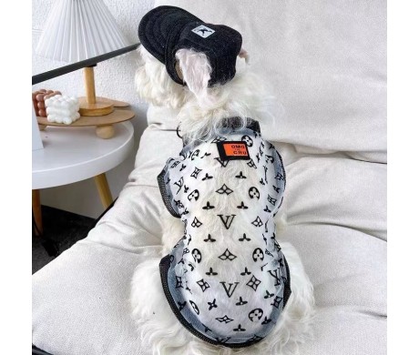 グッチ ブランド ルイヴィトン ペット 夏の通気性ウェア Dior 犬の牽引ロープセット