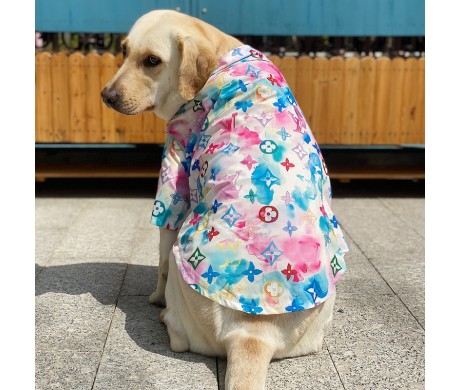 ブランドルイヴィトンプラダ犬猫の春夏服 ディオールペット用食器 パロディ