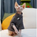 ブランド ナイキ ペット服 ネコ Tシャツ 猫の服 nike 無毛の猫の服 スフィンクス 子犬ウェア 半袖 柔らかい 綿シャツ 通気性 春夏の服 脱毛保護 おしゃれ XS~2XL 激安