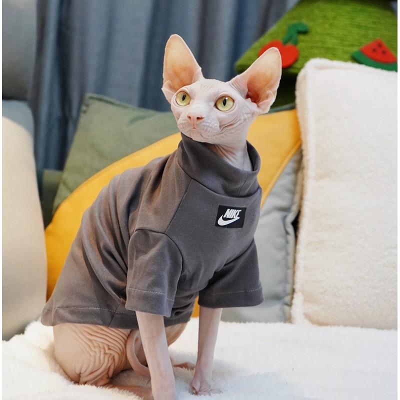 NIKE ブランド 猫服 猫ウェア ナイキ 猫tシャツ コットン製 着心良い 