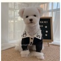 CHANEL シャネル ブランド ペット服 秋冬服 犬用 セーター 犬 服 ニットドッグウェア 通気性 わんちゃんの服 防寒 暖かい 犬猫洋服 肌に優しい 中大型犬 散歩着 記念撮影 お出かけ 部屋着 ファッション 脱毛保護 M~XL