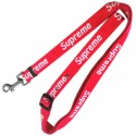 Supreme ブランドドッグ用品 犬 牽引ロープ ハーネス 2点セット シュプリーム ペット用ハーネス ナイロン製 耐久性 オシャレ ペット お出かけ用 調節可能 お散歩 ロゴマーク S M L