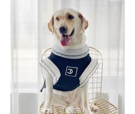 ブランドシャネルザノースフェイスペット服 ディオール犬用牽引ロープセット