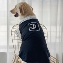 Chanel 犬服 大型犬服 tシャツ ブランド シャネル ペット洋服 気質の衣装 薄手ベスト レース付き ペット服  夏コスチューム 可愛い お出かけ服 脱毛保護 無袖シャツ 動きやすい 日よけ服 ゴールデン・レトリバー  ラブラドール・レトリーバー