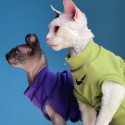 ブランド ナイキ 猫のウェア 無毛猫 ウェア nike ベスト スフィンクスの服 無袖シャツ タートルネック 可愛い 猫服 ペット服 通気性  ナイキマーク入れ 流行り 子犬のｔシャツ XS~2XL