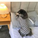 dior ブランド ペットの服 犬ウェア 定番モノグラム柄シャツ ディオール ドッグ春夏 寝間着 ドッグウェア おしゃれ  ペット洋服 犬服 tシャツ パジャマ  かわいい 快適 S~2XL