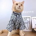 Dior ブランド 可愛い 犬服 お散歩 シャツ ペットウェア ディオール ドッグウェア  薄手 お出かけ 春 夏 服 部屋着 ルームウェア オシャレ 猫の洋服 犬の服 かっこいい XS~2XL 小中型ペット