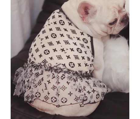 ルイヴィトン 犬用通気性ベスト グッチ ペットの綿製tシャツ Supreme 猫犬食器